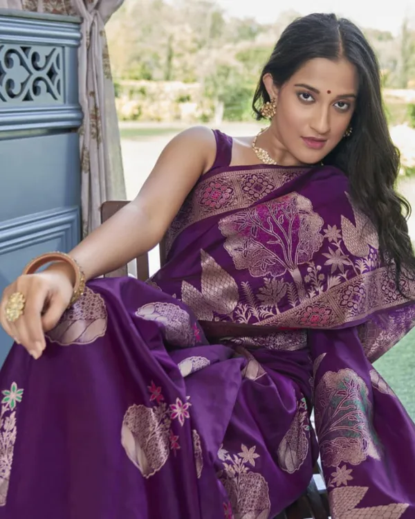 Purple_Color_Recently_Added_Soft_Banarasi_Silk_Saree_with_Classy_Bloue_Piece