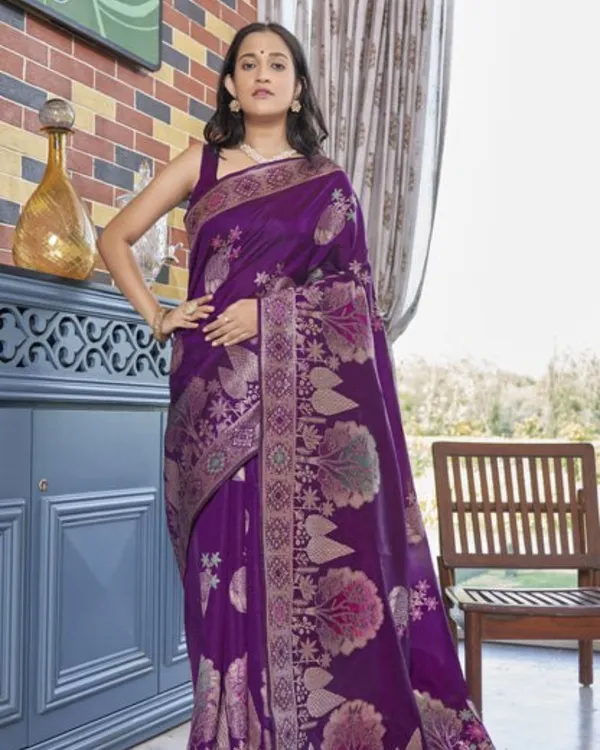 Purple_Color_Recently_Added_Soft_Banarasi_Silk_Saree_with_Classy_Bloue_Piece