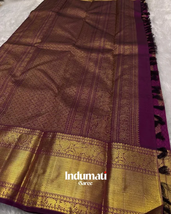 Pink_Color_New_Drop_Soft_Banarasi_Silk_Saree_with_Pure_Golden_Zari_work_&_Classy_Blouse_Piece