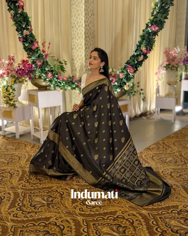 Black_Color_Going_Fast_Soft_Banarasi_Silk_Saree_with_Classy_Blouse_Piece