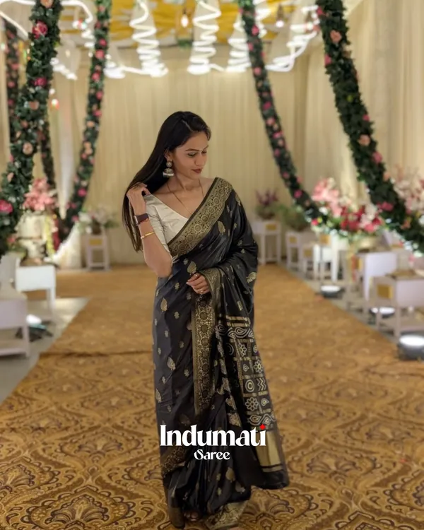 Black_Color_Going_Fast_Soft_Banarasi_Silk_Saree_with_Classy_Blouse_Piece