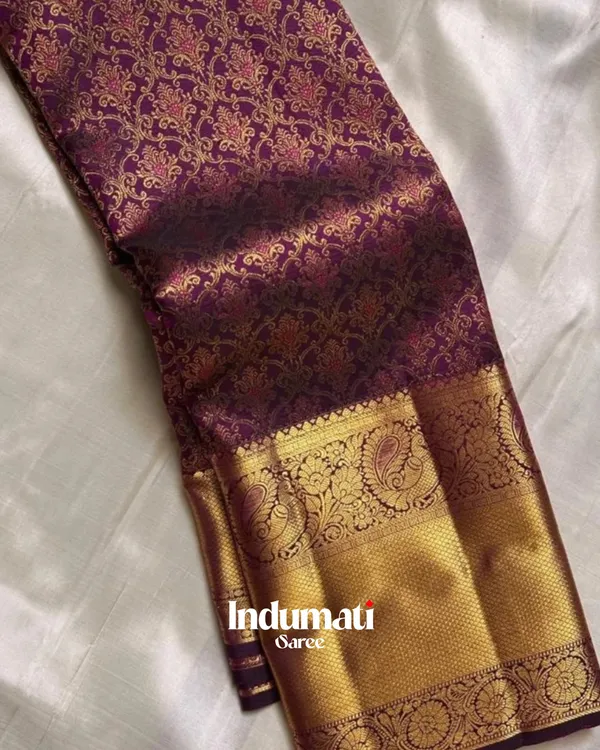 Purple_Color_Updated_Edition_Soft_Banarasi_Silk_Saree_with_Pure_Golden_Zari_work_&_Classy_Blouse_Piece