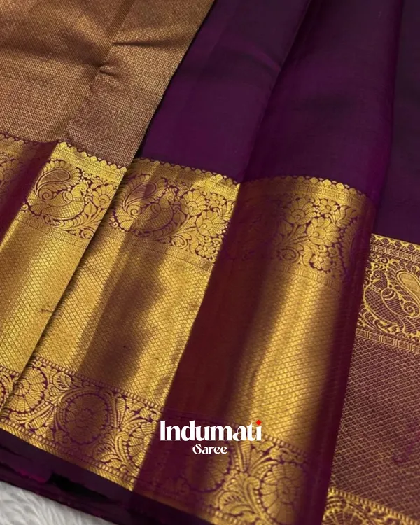 Purple_Color_Updated_Edition_Soft_Banarasi_Silk_Saree_with_Pure_Golden_Zari_work_&_Classy_Blouse_Piece