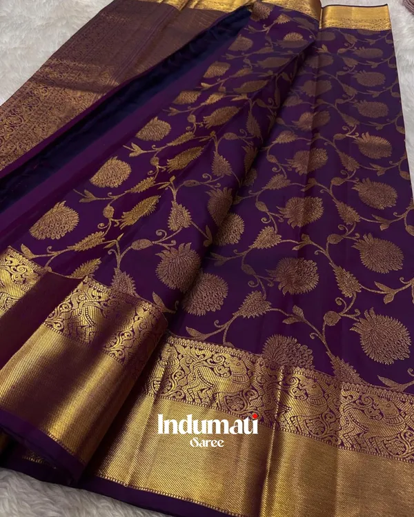 Royal_Purple_Color_Color_Most_Soft_Banarasi_Silk_Saree_with_Pure_Golden_Zari_work_&_Classy_Blouse_Piece