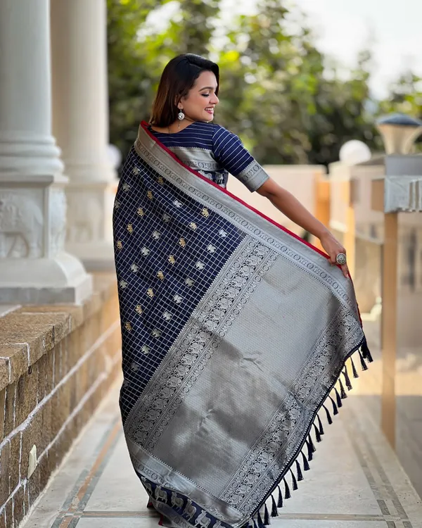 Blue_Color_New_Release_Soft_Banarasi_Silk_Saree_with_Classy_Bloue_Piece