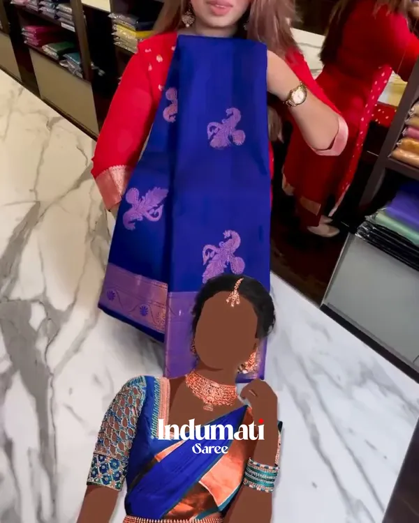 Supernal_Roay_Blue_Color_Soft_Banarasi_Silk_Saree_With_Pure_Golden_Zari_Work_&_Classy_Blouse_Piece