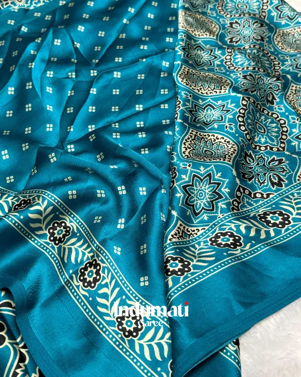 Rama_Ajrakh_Printed_Soft_Modal_Silk_Natural_Print_Saree_with_Blouse_Piece