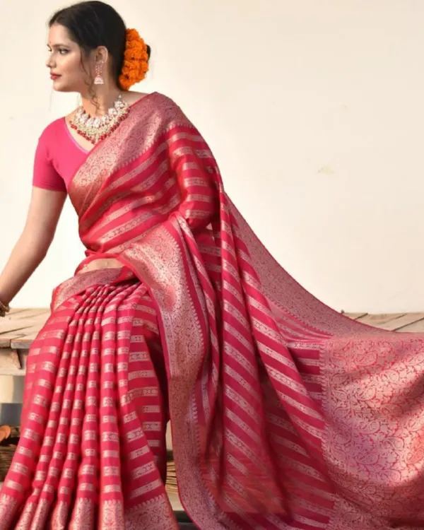 Pink_Color_Luxury_Edition_Soft_Banarasi_Silk_Saree_with_Classy_Bloue_Piece