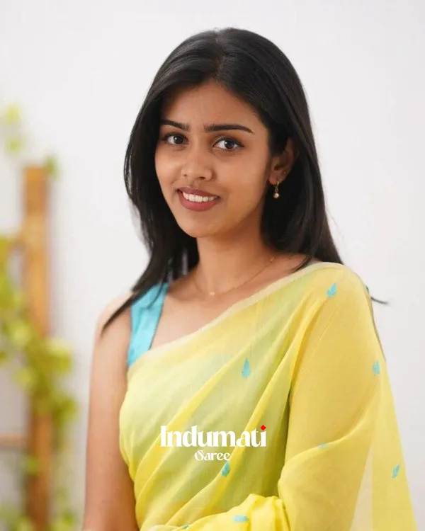 Yellow_Color_Just_Released_Cotton_Silk_Saree_with_Classy_Bloue_Piece
