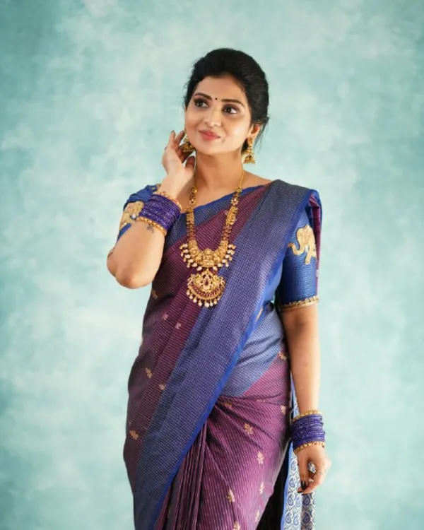 Purple_Color_Exclusive_Soft_Banarasi_Silk_Saree_with_Classy_Bloue_Piece