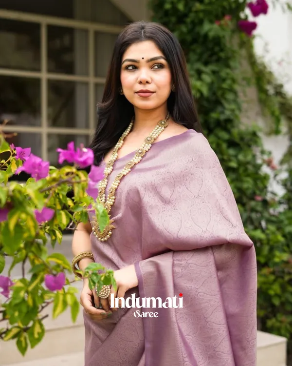 Light_Purple_Color_Fresh_Arrival_Soft_Banarasi_Silk_Saree_with_Classy_Blouse_Piece
