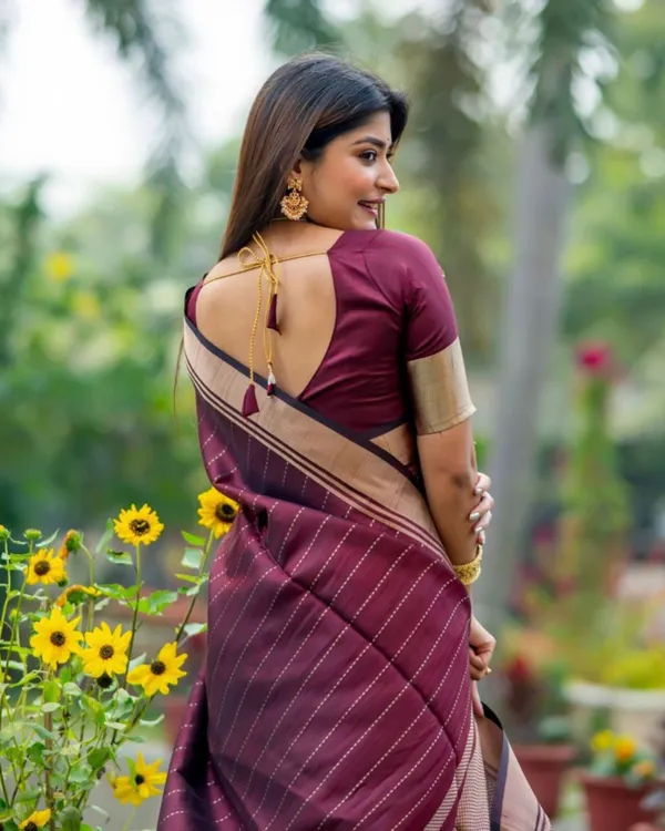 Purple_Color_Latest_Arrival_Soft_Banarasi_Silk_Saree_with_Classy_Bloue_Piece
