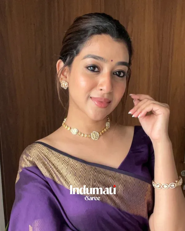 Purple_Color_Premium_Cotton_Silk_Saree_With_Classy_Blouse