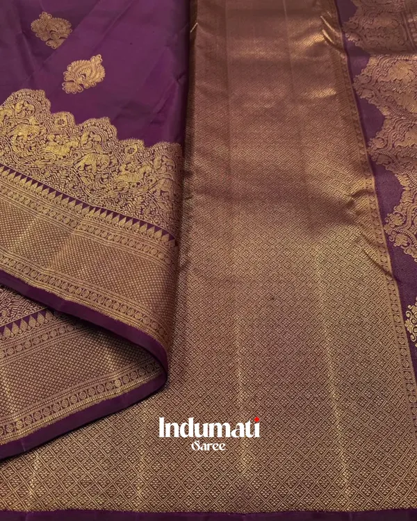 Purple_Color_Signature_Line_Soft_Banarasi_Silk_Saree_with_Pure_Golden_Zari_work_&_Classy_Blouse_Piece