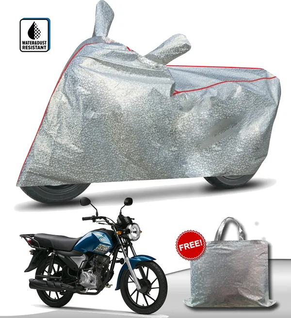 Silver_Waterproof_Full_Body_Two_Wheeler_Cover_For_Yamaha_Crux