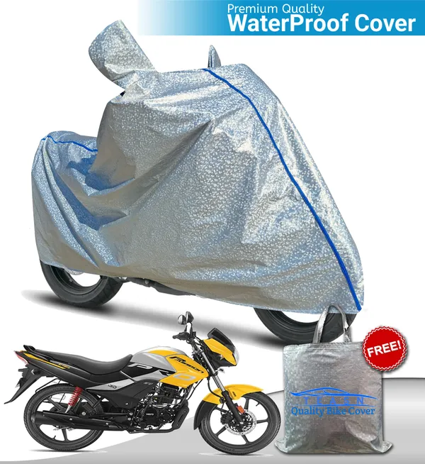 Silver_Waterproof_Full_Body_Two_Wheeler_Cover_For_Hero_Passion