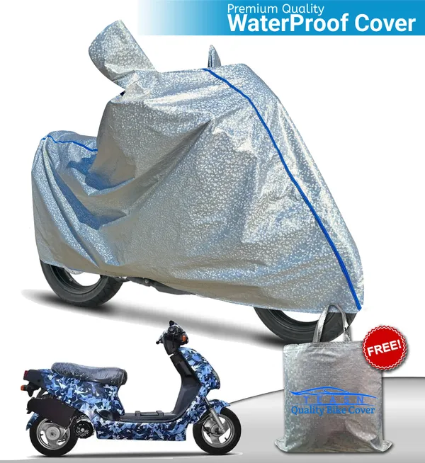 Silver_Waterproof_Full_Body_Two_Wheeler_Cover_For_Hero_Electric_AXLHE-20