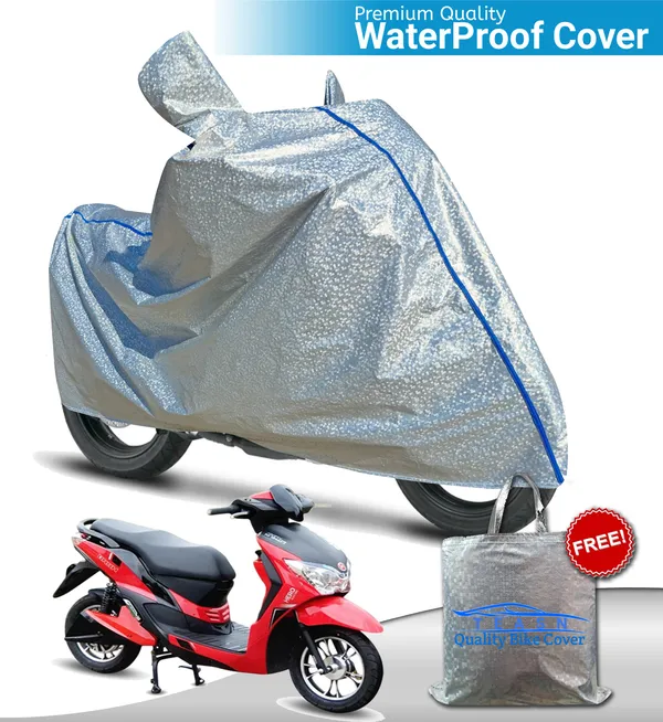 Silver_Waterproof_Full_Body_Two_Wheeler_Cover_For_Hero_Electric_Dash