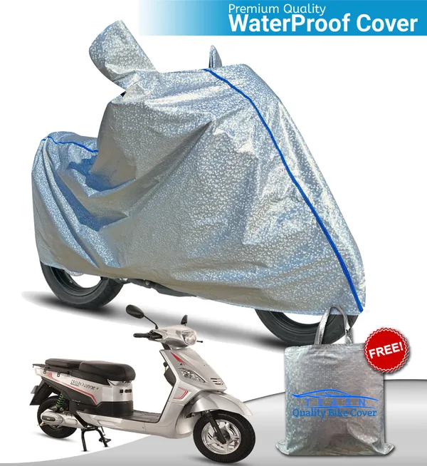 Silver_Waterproof_Full_Body_Two_Wheeler_Cover_For_Hero_Electric_NYX_HS500_ER_BS6