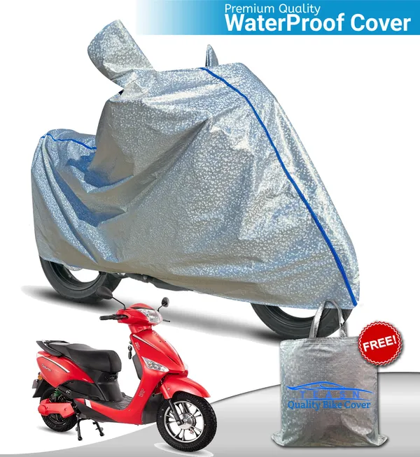 Silver_Waterproof_Full_Body_Two_Wheeler_Cover_For_Hero_Electric_Optima_HS500_ER