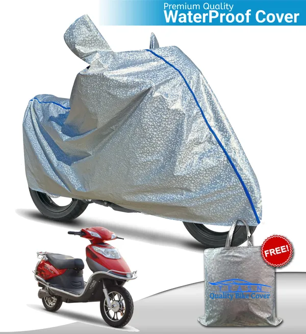 Silver_Waterproof_Full_Body_Two_Wheeler_Cover_For_Hero_Electric_Scooter