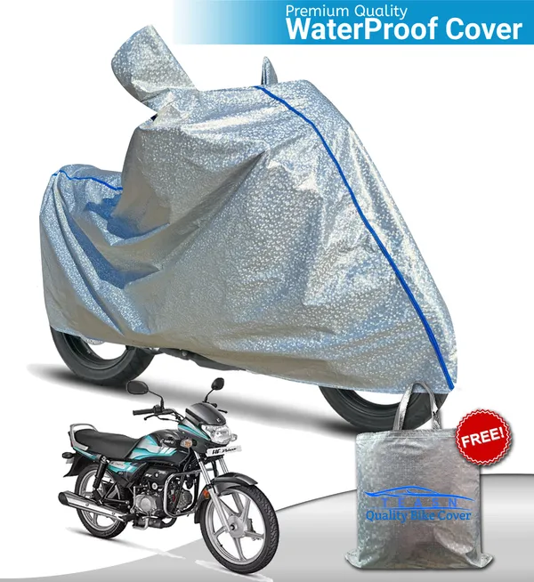 Silver_Waterproof_Full_Body_Two_Wheeler_Cover_For_Hero_HF_Deluxe_BS6