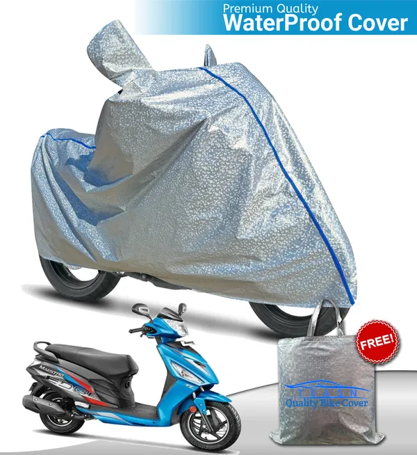Silver_Waterproof_Full_Body_Two_Wheeler_Cover_For_Hero_Maestro_Edge_110_BS6