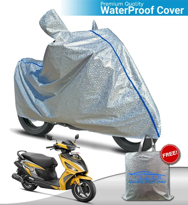 Silver_Waterproof_Full_Body_Two_Wheeler_Cover_For_Hero_Maestro_Edge_125