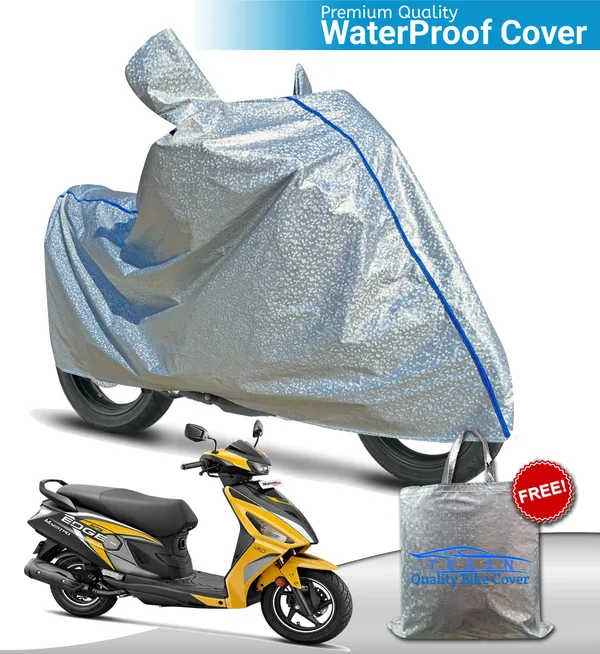 Silver_Waterproof_Full_Body_Two_Wheeler_Cover_For_Hero_MotoCorp_Maestro_Edge_125