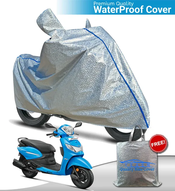 Silver_Waterproof_Full_Body_Two_Wheeler_Cover_For_Hero_Pleasure_Plus