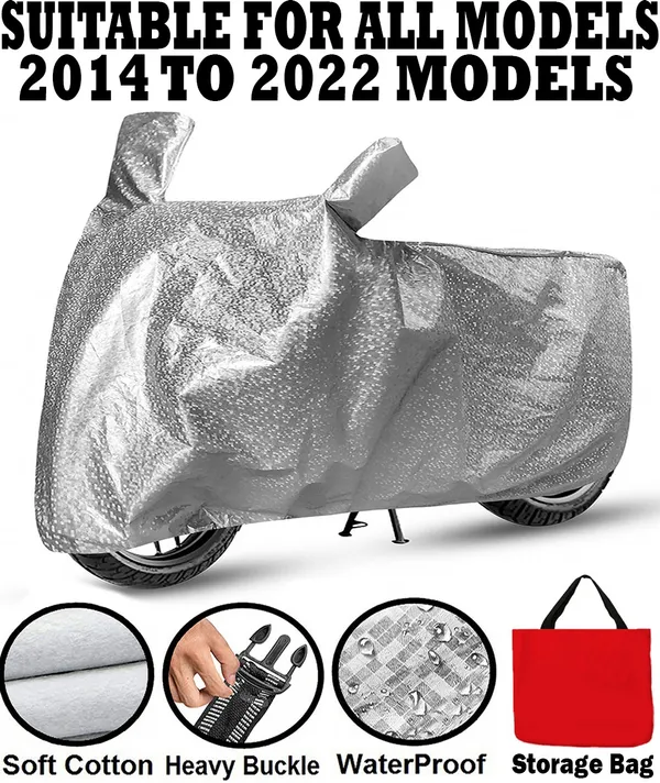 Silver_Waterproof_Full_Body_Two_Wheeler_Cover_For_Okinawa_Ridge