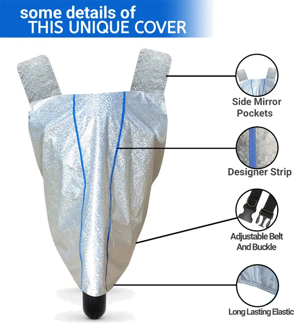 Silver_Waterproof_Full_Body_Two_Wheeler_Cover_For_Hero_Super_Splendor