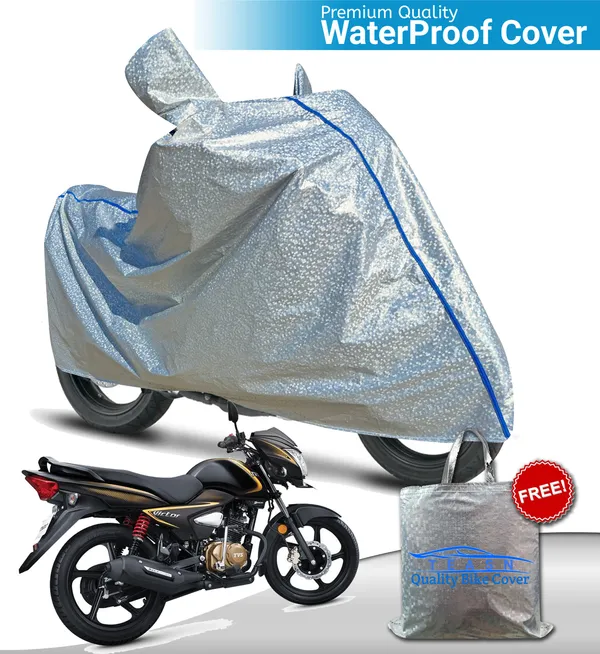 Silver_Waterproof_Full_Body_Two_Wheeler_Cover_For_TVS_Victor