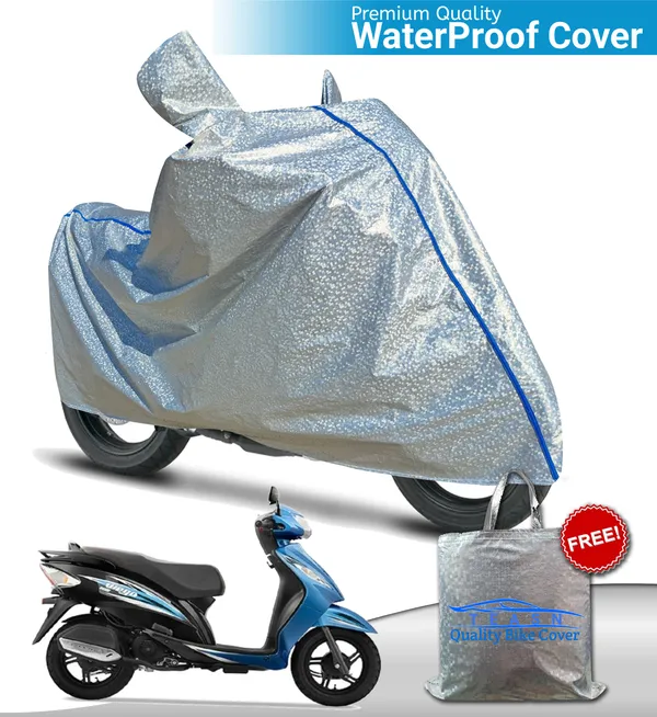 Silver_Waterproof_Full_Body_Two_Wheeler_Cover_For_TVS_Wego_BS6