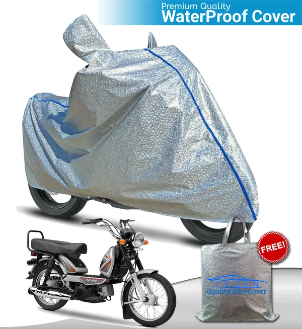 Silver_Waterproof_Full_Body_Two_Wheeler_Cover_For_TVS_XL_100