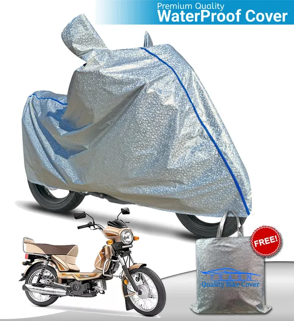 Silver_Waterproof_Full_Body_Two_Wheeler_Cover_For_TVS_XL_100_Comfort_BS6