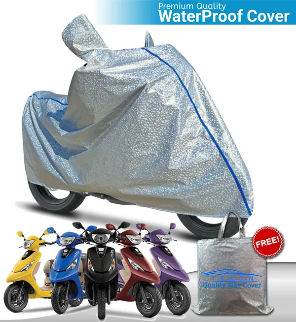 Silver_Waterproof_Full_Body_Two_Wheeler_Cover_For_TVS_Scooty_Zest_110_BS6