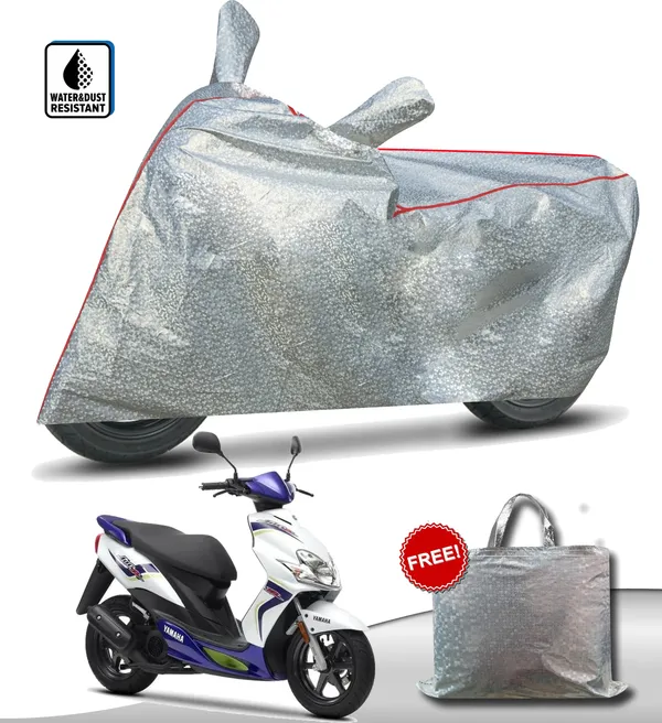 Silver_Waterproof_Full_Body_Two_Wheeler_Cover_For_Yamaha_Jog_R