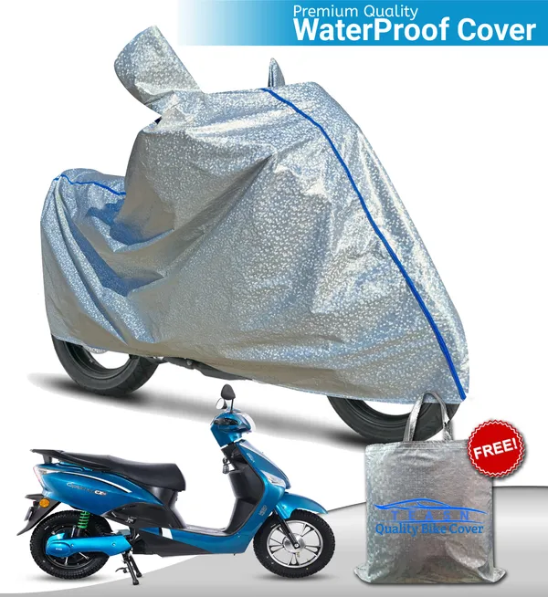 Silver_Waterproof_Full_Body_Two_Wheeler_Cover_For_Hero_Electric_Optima_Plus