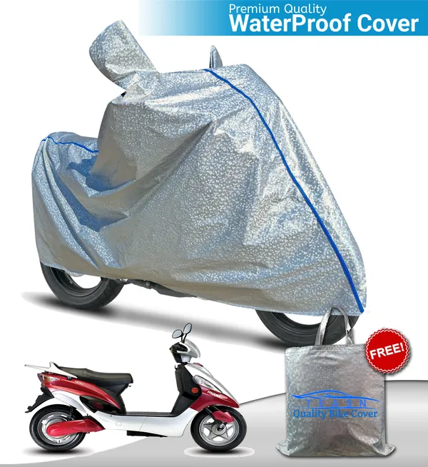 Silver_Waterproof_Full_Body_Two_Wheeler_Cover_For_Hero_Electric_Maxi