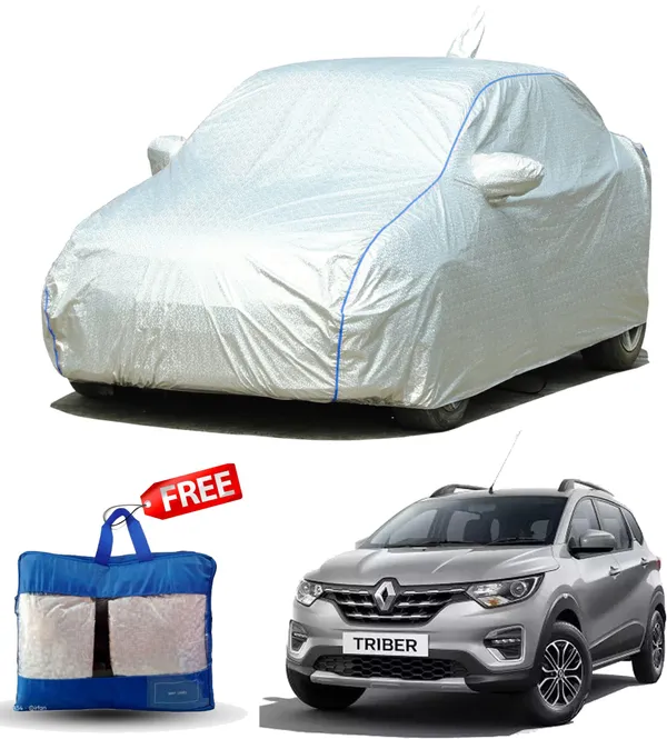 Grey_UV_Protected_Car_Body_Cover_For_Renault