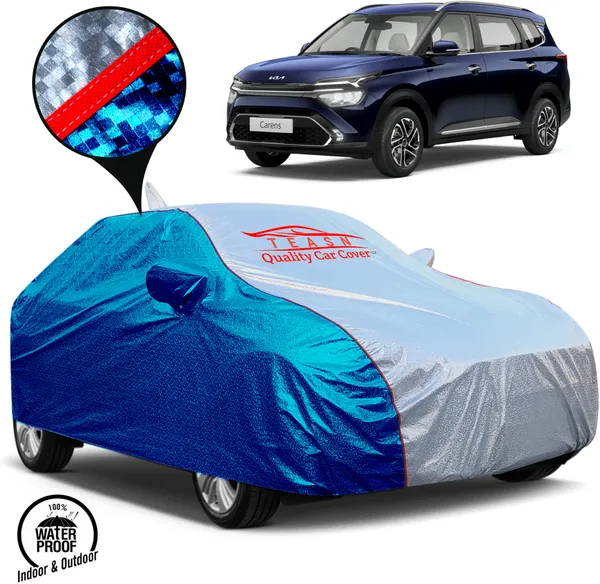 Blue_&_Silver_UV_Protected_Car_Body_Cover_For_Kia