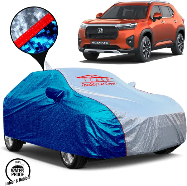 Blue_&_Silver_UV_Protected_Car_Body_Cover_For_Honda