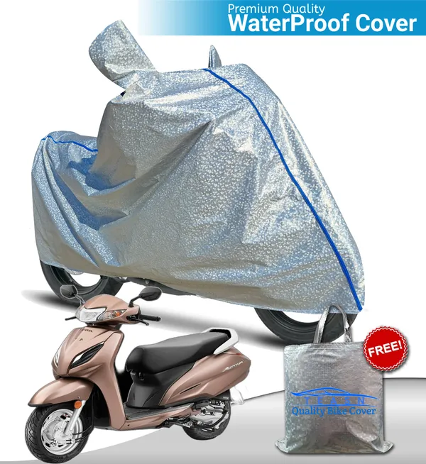 Silver_Waterproof_Full_Body_Two_Wheeler_Cover_For_Honda_Activa_6G