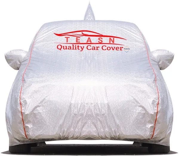 Silver_&_Grey_UV_Protected_Car_Body_Cover_For_Hyundai