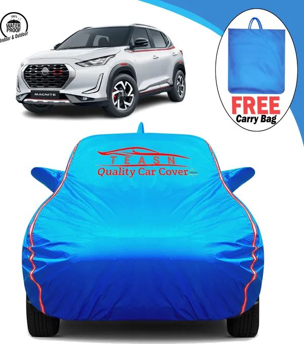 Blue_UV_Protected_Car_Body_Cover_For_Nissan