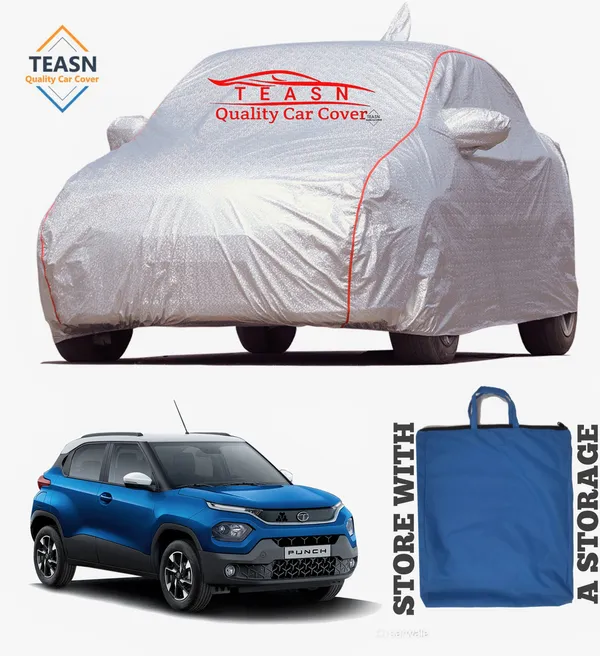 Silver_&_Grey_UV_Protected_Car_Body_Cover_For_Tata
