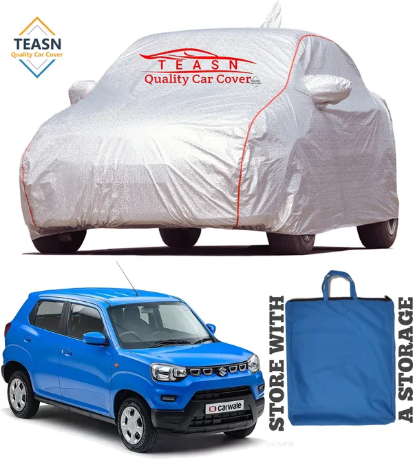 Silver_&_Grey_UV_Protected_Car_Body_Cover_For_Maruti_Suzuki