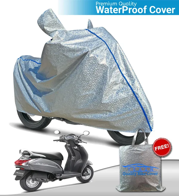 Silver_Waterproof_Full_Body_Two_Wheeler_Cover_For_Honda_Activa_4G