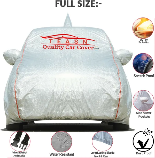 Silver_&_Grey_UV_Protected_Car_Body_Cover_For_Tata